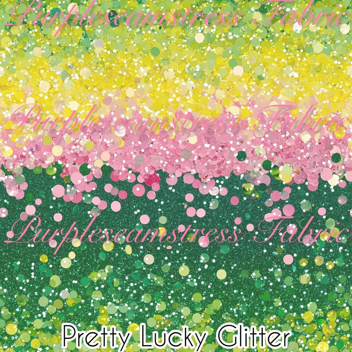 Pretty Lucky GlitterFabric