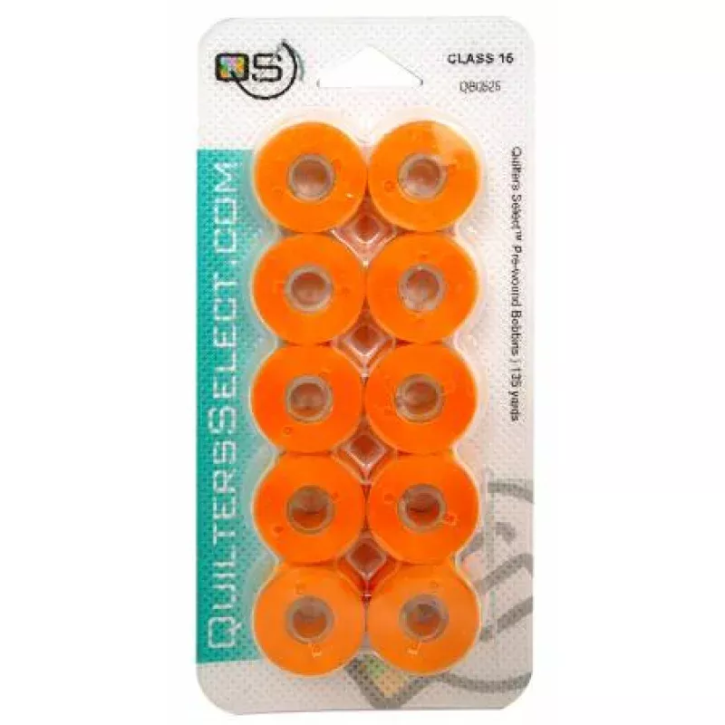 Prewound Class 15 Bobbins Athletic Gold