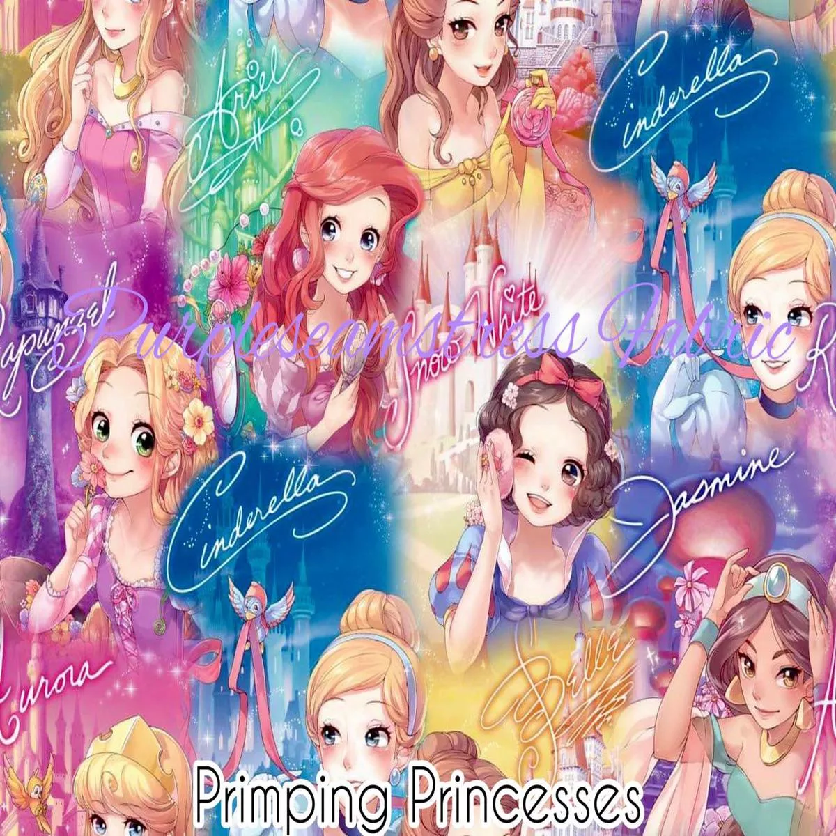 Primping PrincessesFabric