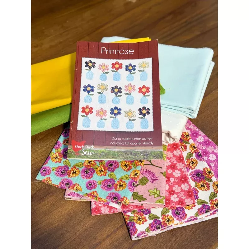 Primrose Table Runner Kit-Zinnias