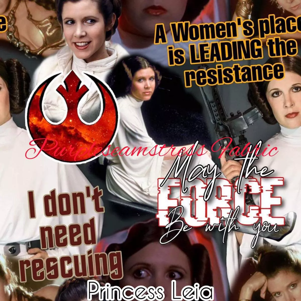 Princess LeiaFabric