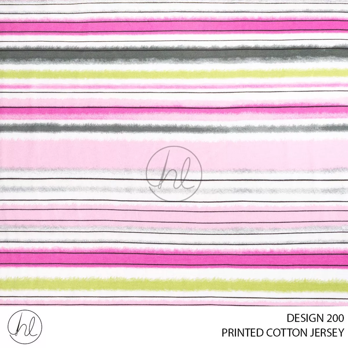 PRINTED COTTON JERSEY 51 CERISE 150CM PER M