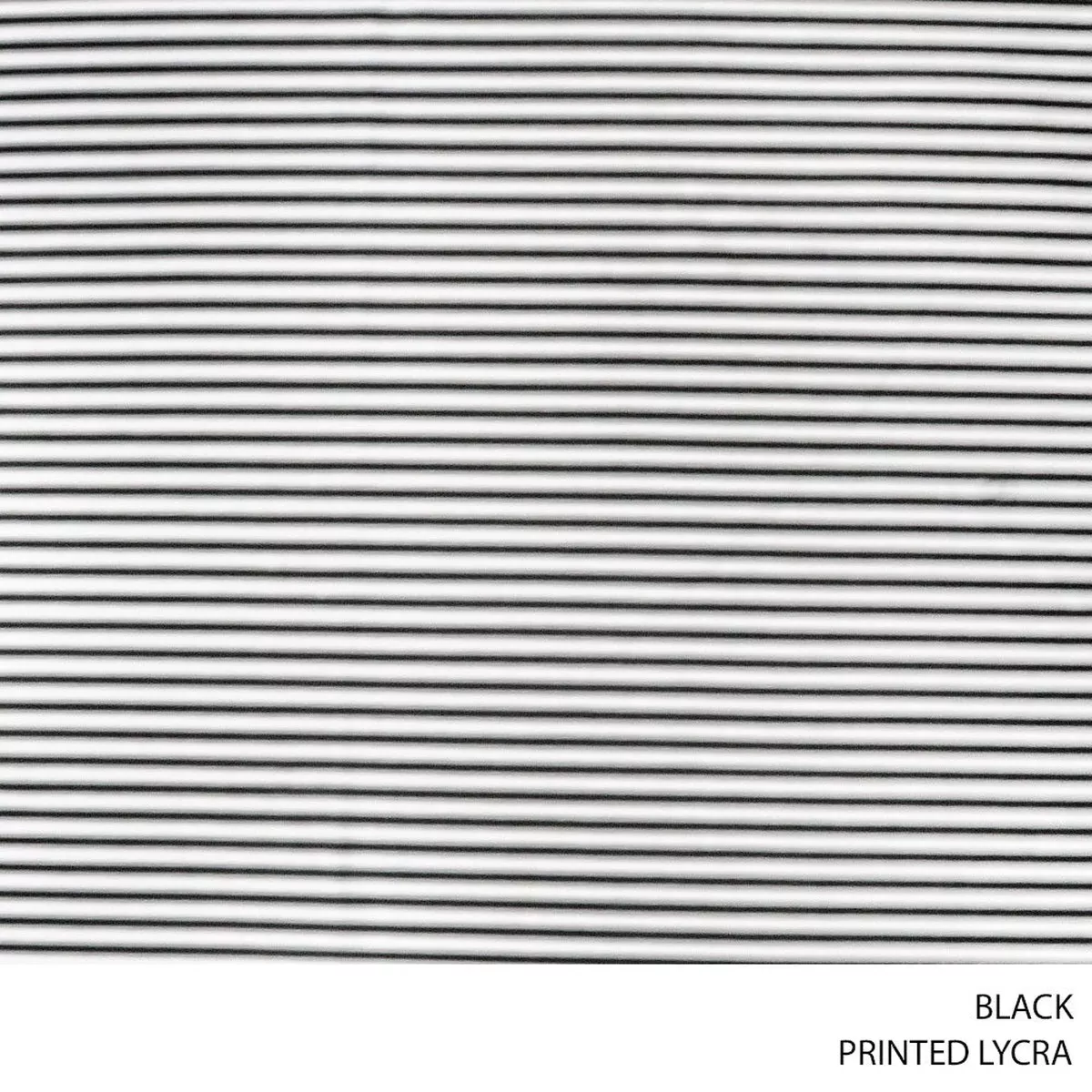 PRINTED LYCRA FABRIC BLACK