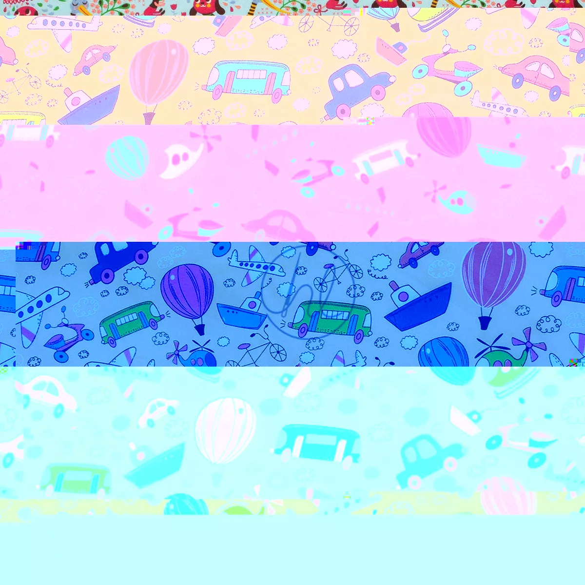 Printed Poly Cotton 112cm 53