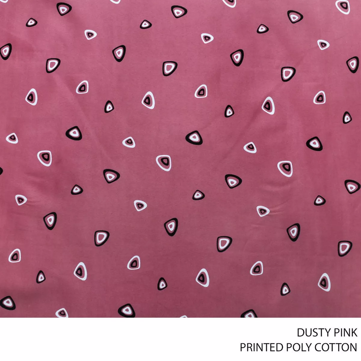 PRINTED POLY COTTON D#3 DUSTY PINK ROLL ROLL 001