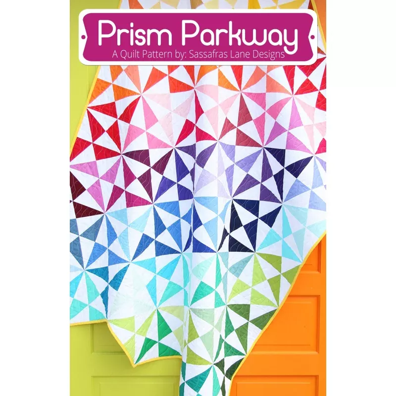 Prism Parkway Quilt Pattern: Paper Pattern