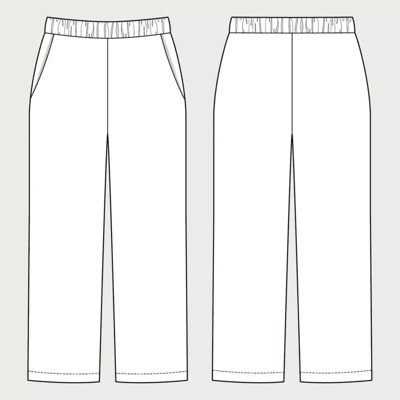 Pull On Trousers Mini Pattern