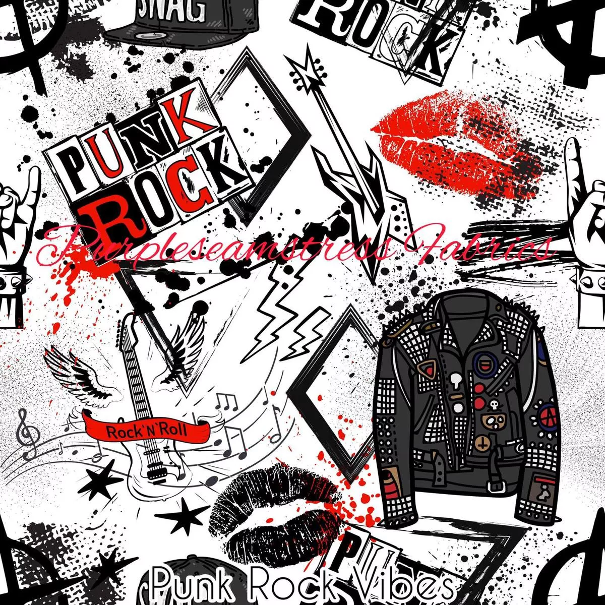 Punk Rock VibesFabric