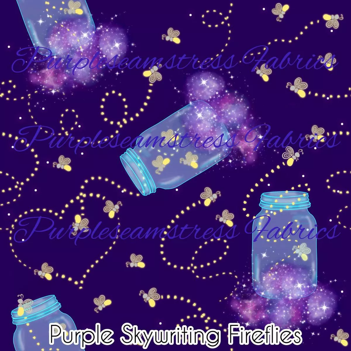 Purple Skywriting FirefliesFabr…