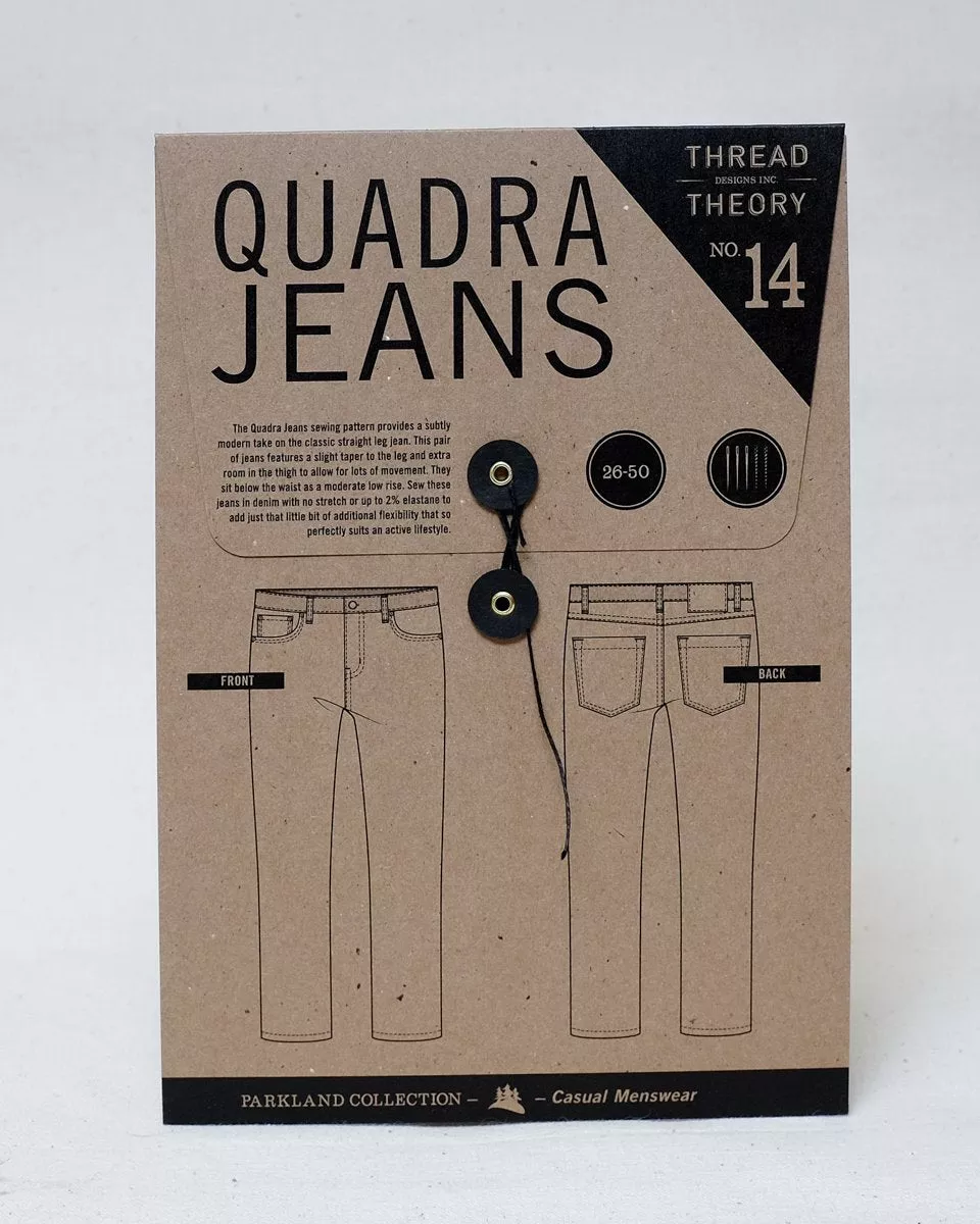 Quadra JeansSewing Pattern by Thread Theory