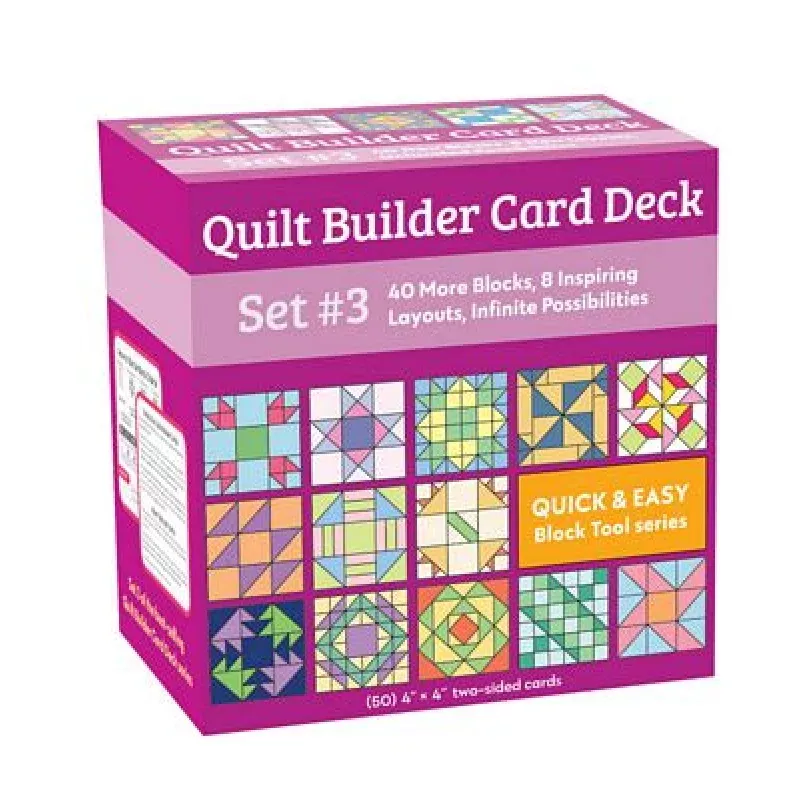 Quilt Builder Card Deck #3