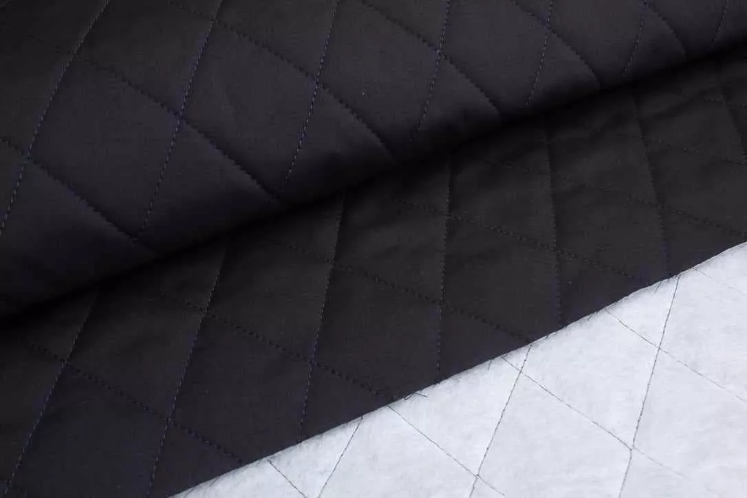Quilted Rhombus LiningRecycled Polyester & Organic Cotton