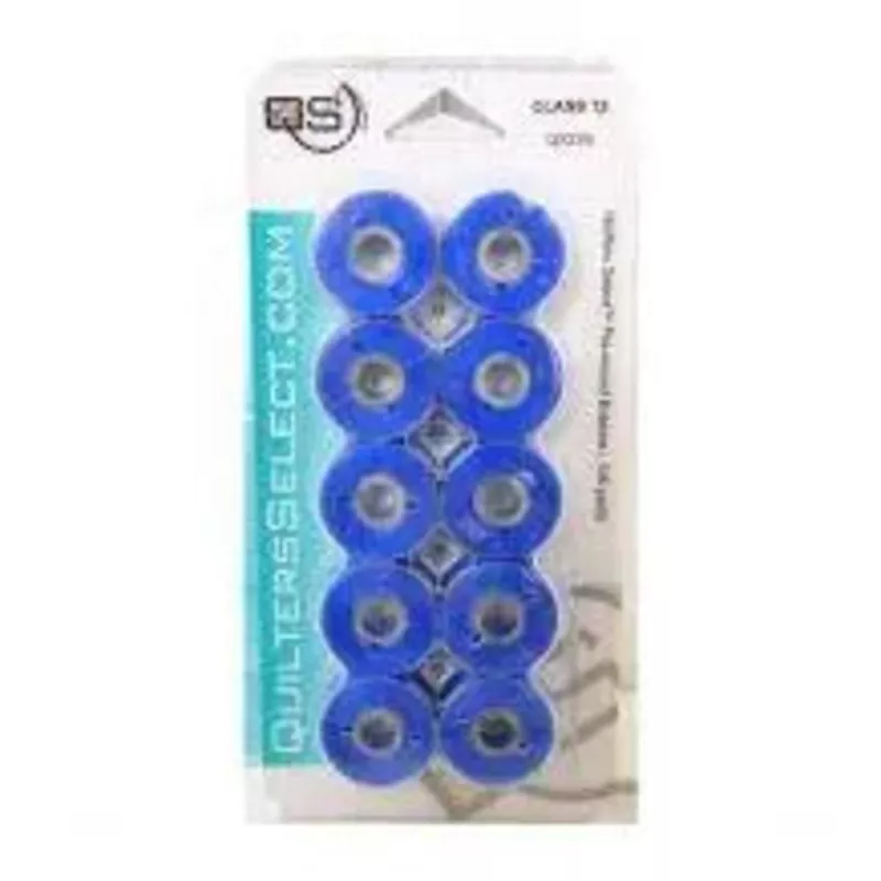 Quilters Select Bobbins – Class 15- PRISTINE BLUE