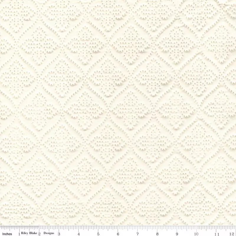 Quilty Cloth – Tile – Cream – Yardage