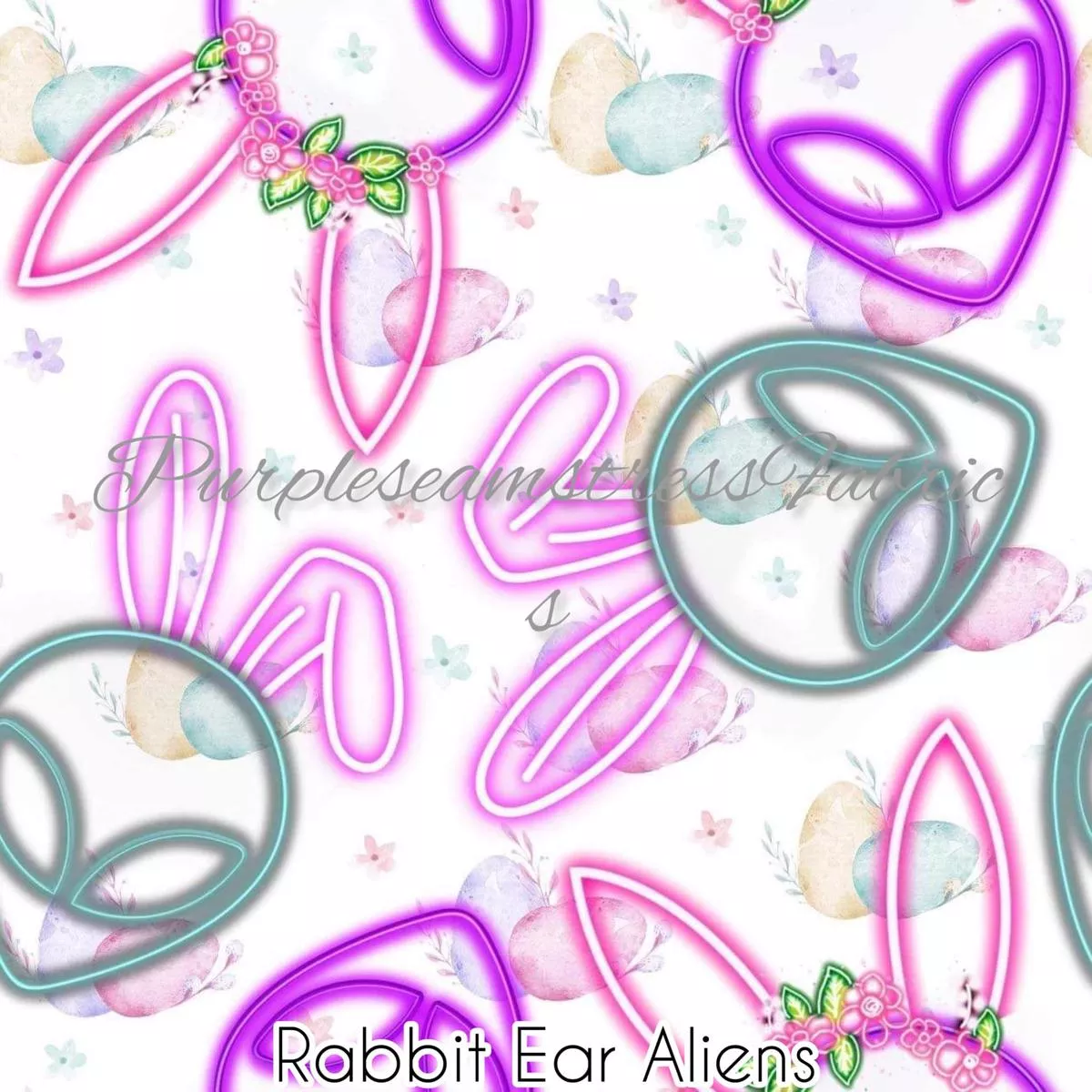 Rabbit Ear AliensFabric