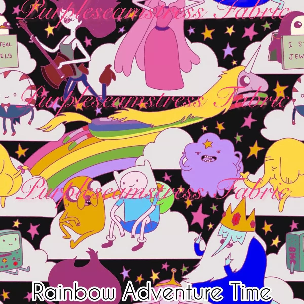 Rainbow Adventure TimeFabric