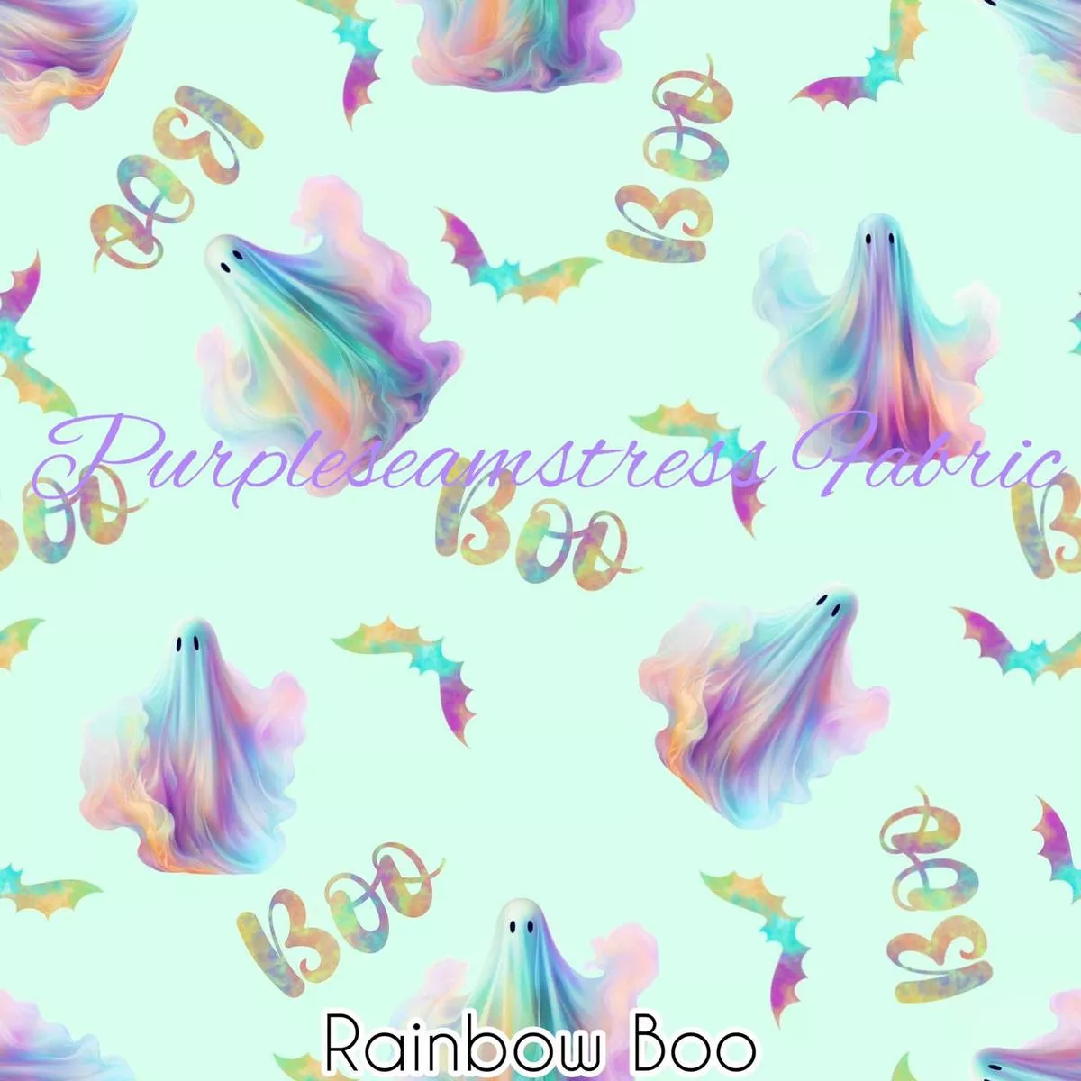 Rainbow BooFabric