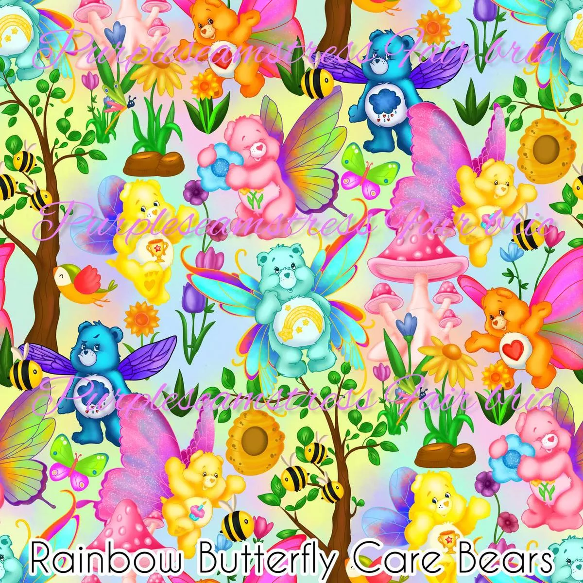 Rainbow Butterfly Care BearsFab…