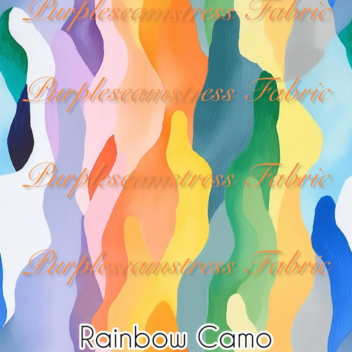 Rainbow CamoFabric