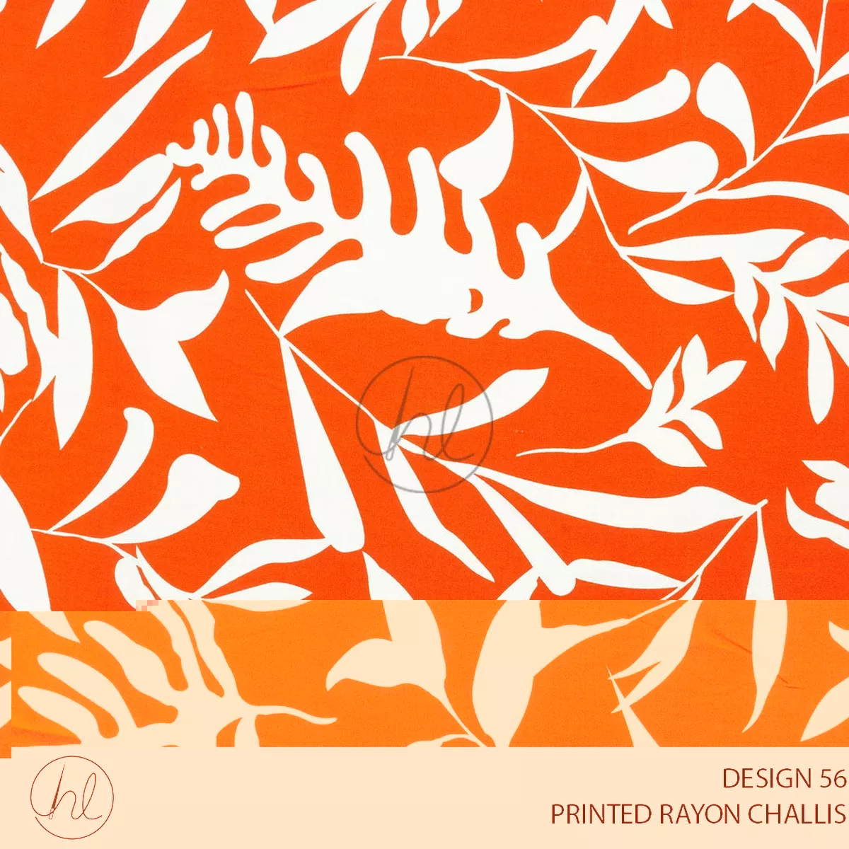 Rayon Challis Printed