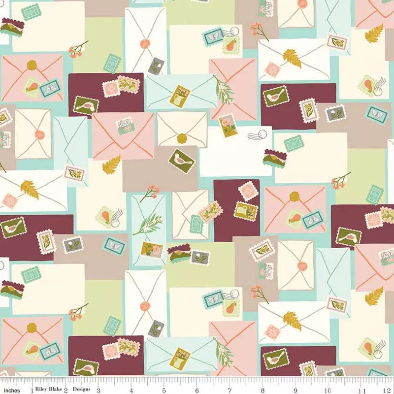 RB – Blossom Lane Posts Aqua|1/4 Meter