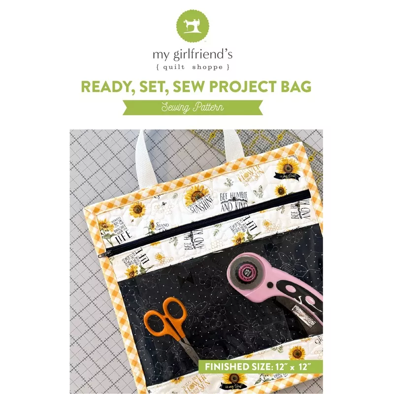Ready, Set, Sew Project Bag – Boho Haven(Downloadable Sewing Pattern)