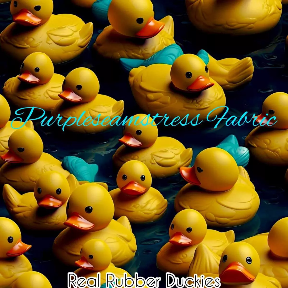 Real Rubber DuckiesFabric