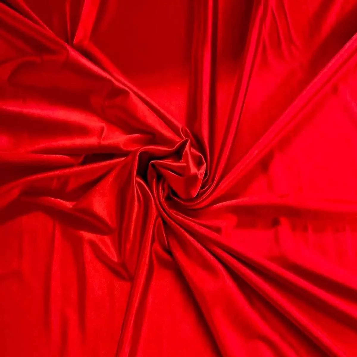 Red Stretch SatinFabric