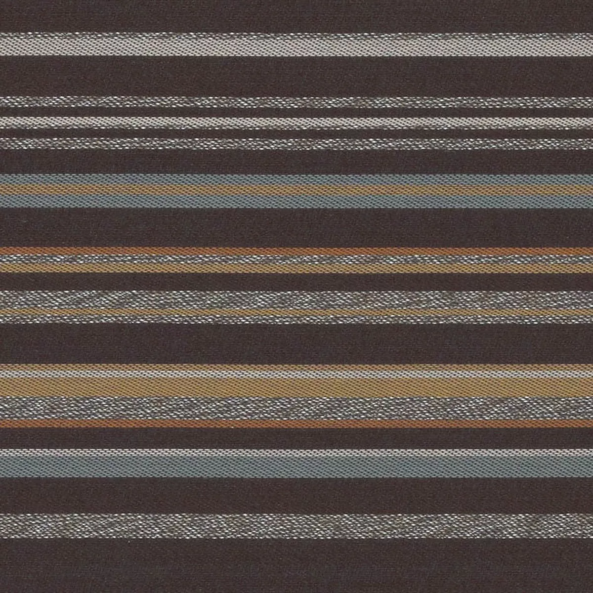 Remnant of Arc-Com Campus Stripe Smoke Upholstery Fabric