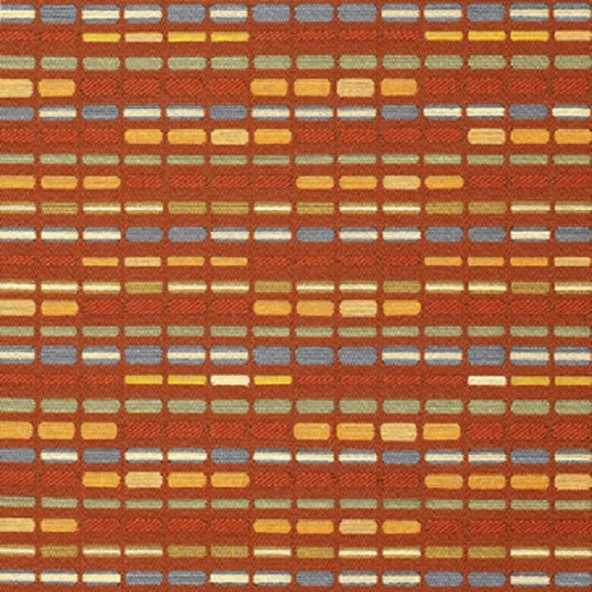 Remnant of Momentum Flux Zinnia Upholstery Fabric