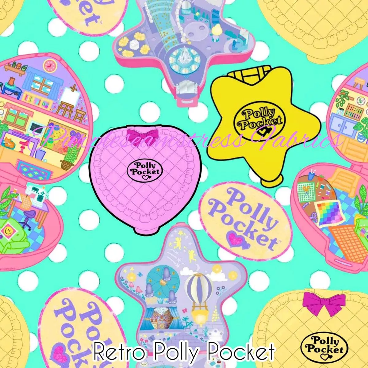 Retro Polly PocketFabric