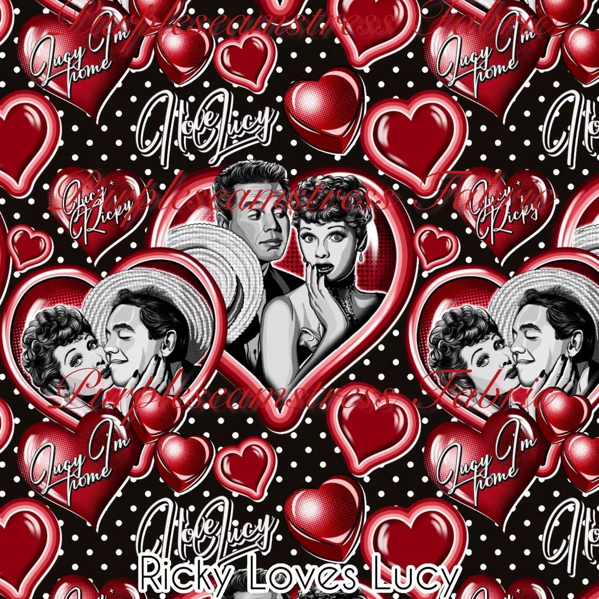 Ricky Loves LucyFabric