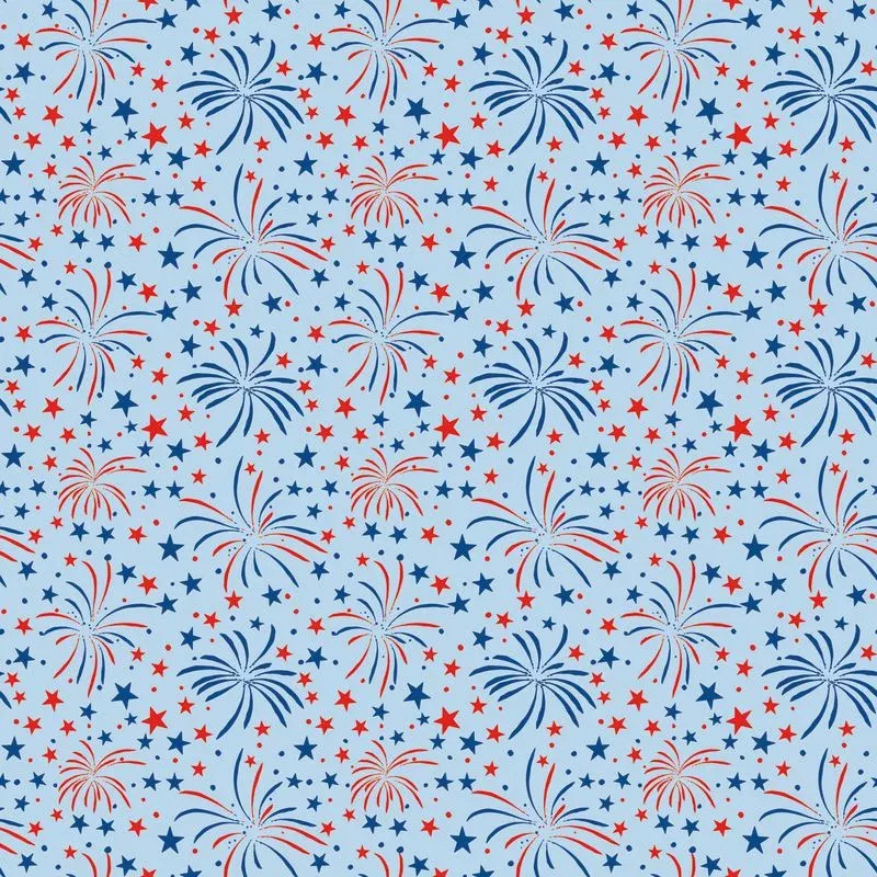 Riley Blake – Firecracker – Fireworks – 1/2 YARD CUT