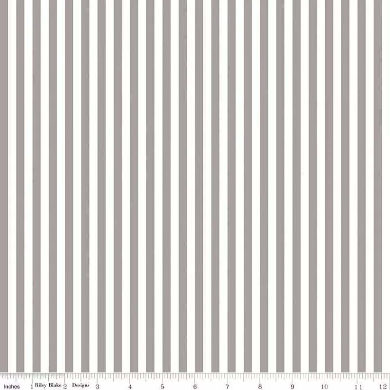 riley blake | patchworkstoff | stripe | 1/4″ gray