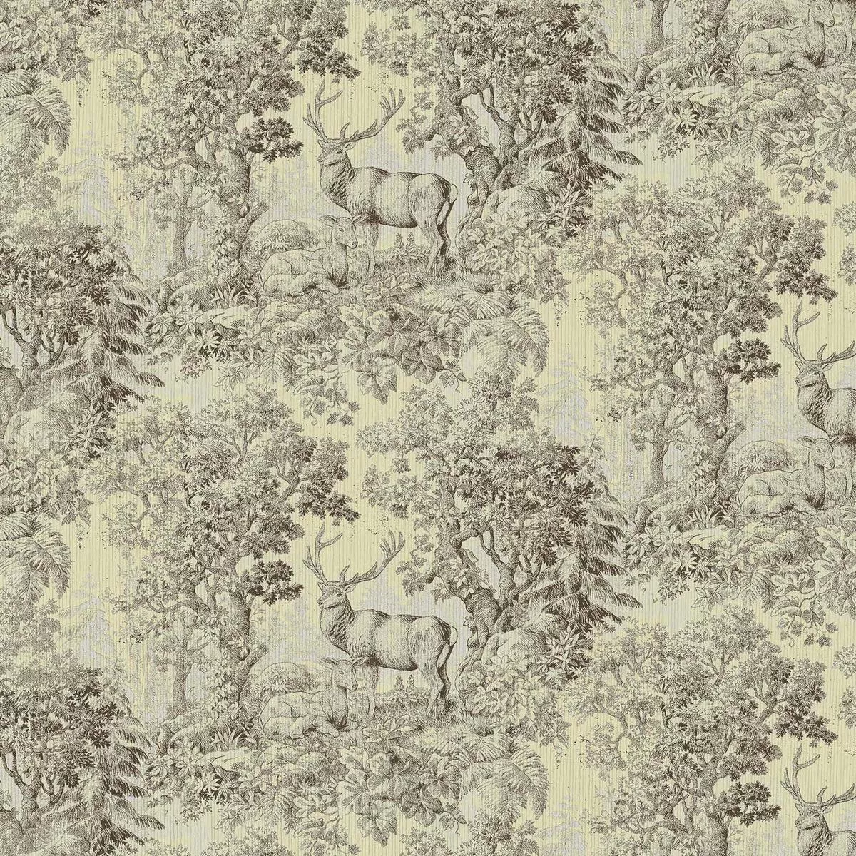 RM Coco – Staghorn Toile – Fabric by the Yard – Samples Available Upon Request – Butter