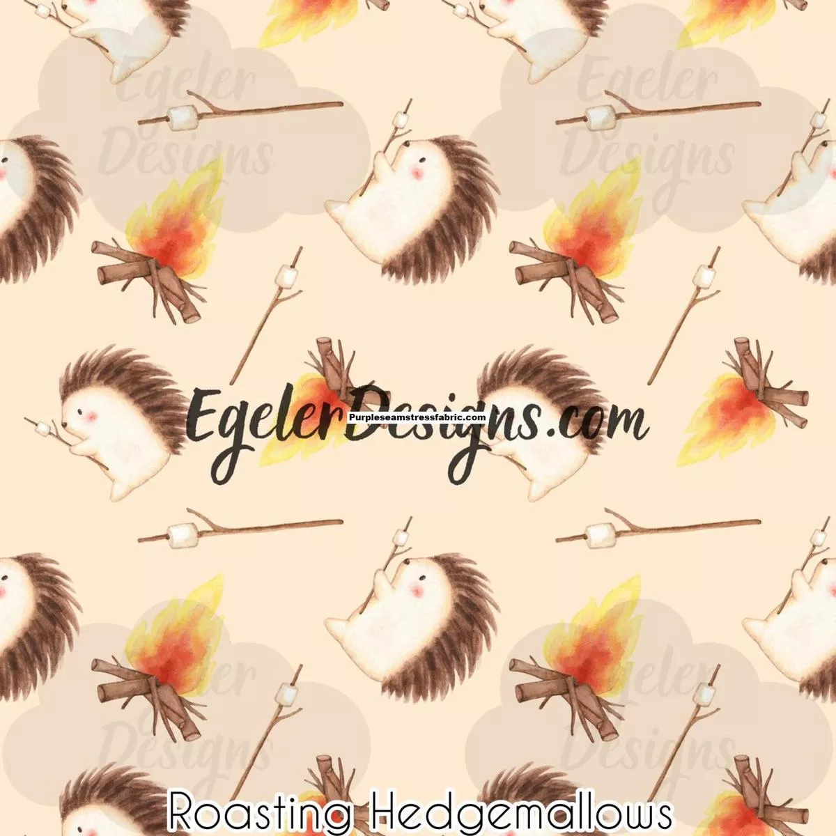 Roasting HedgemallowsFabric