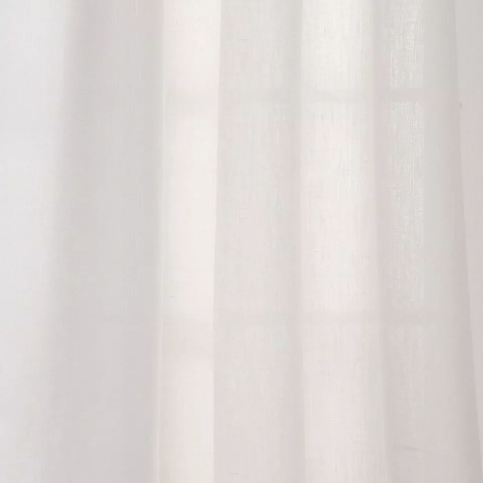 Robert Allen Grace Sheer Linen Fabric Ivory