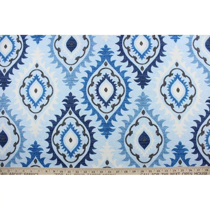 Robert Allen Stetson in Blue|Per Yard&6 X 6 Sample