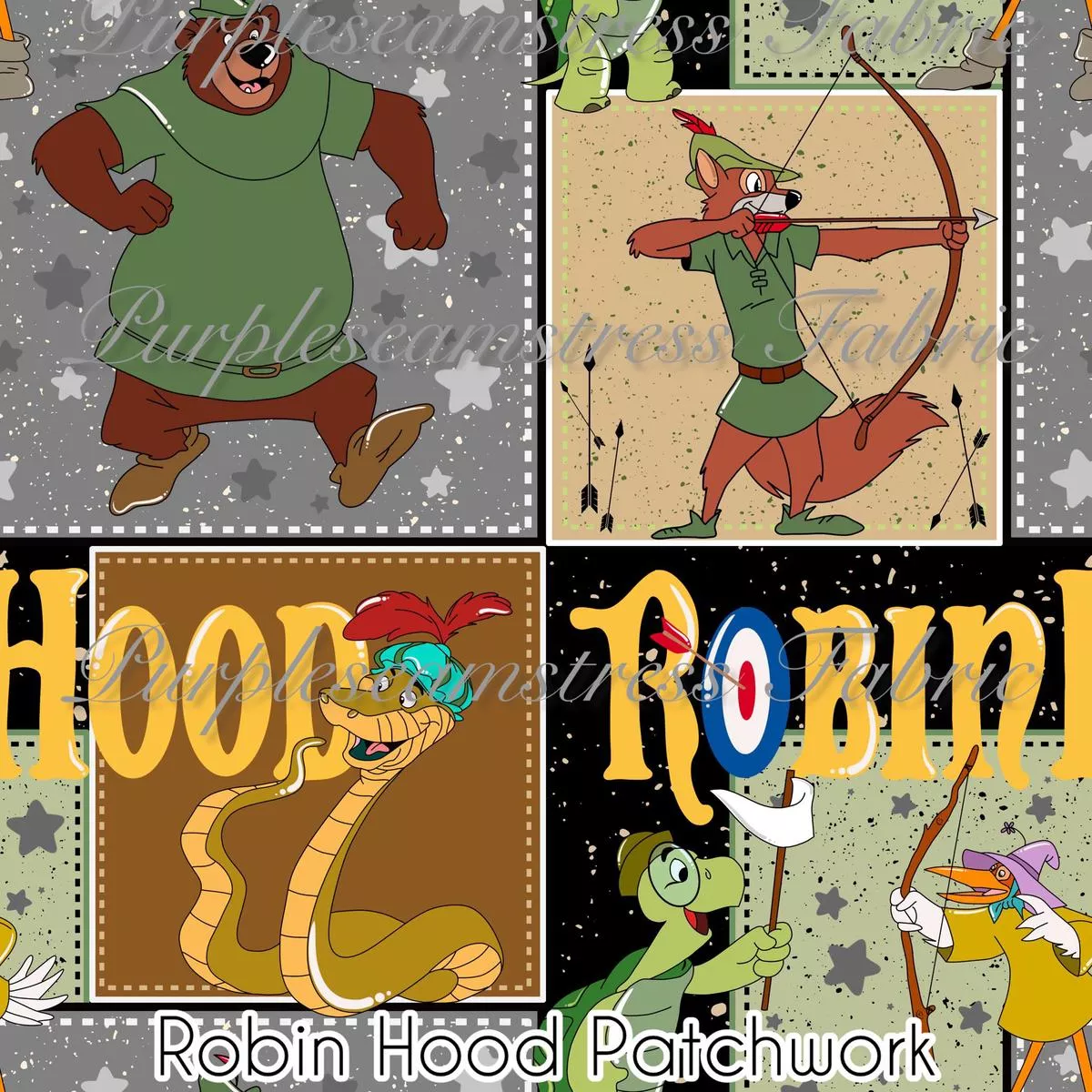 Robin Hood PatchworkFabric