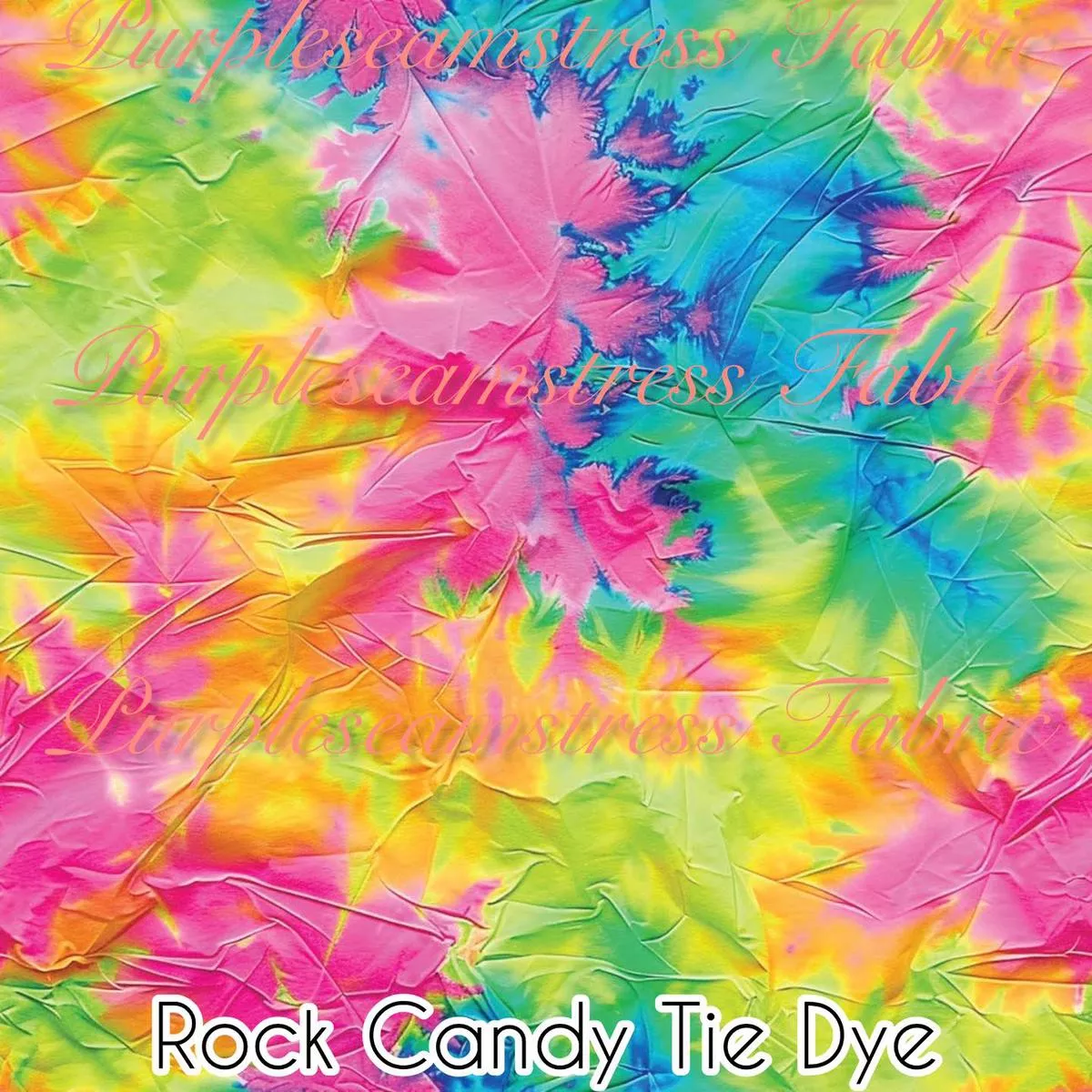 Rock Candy Tie DyeFabric