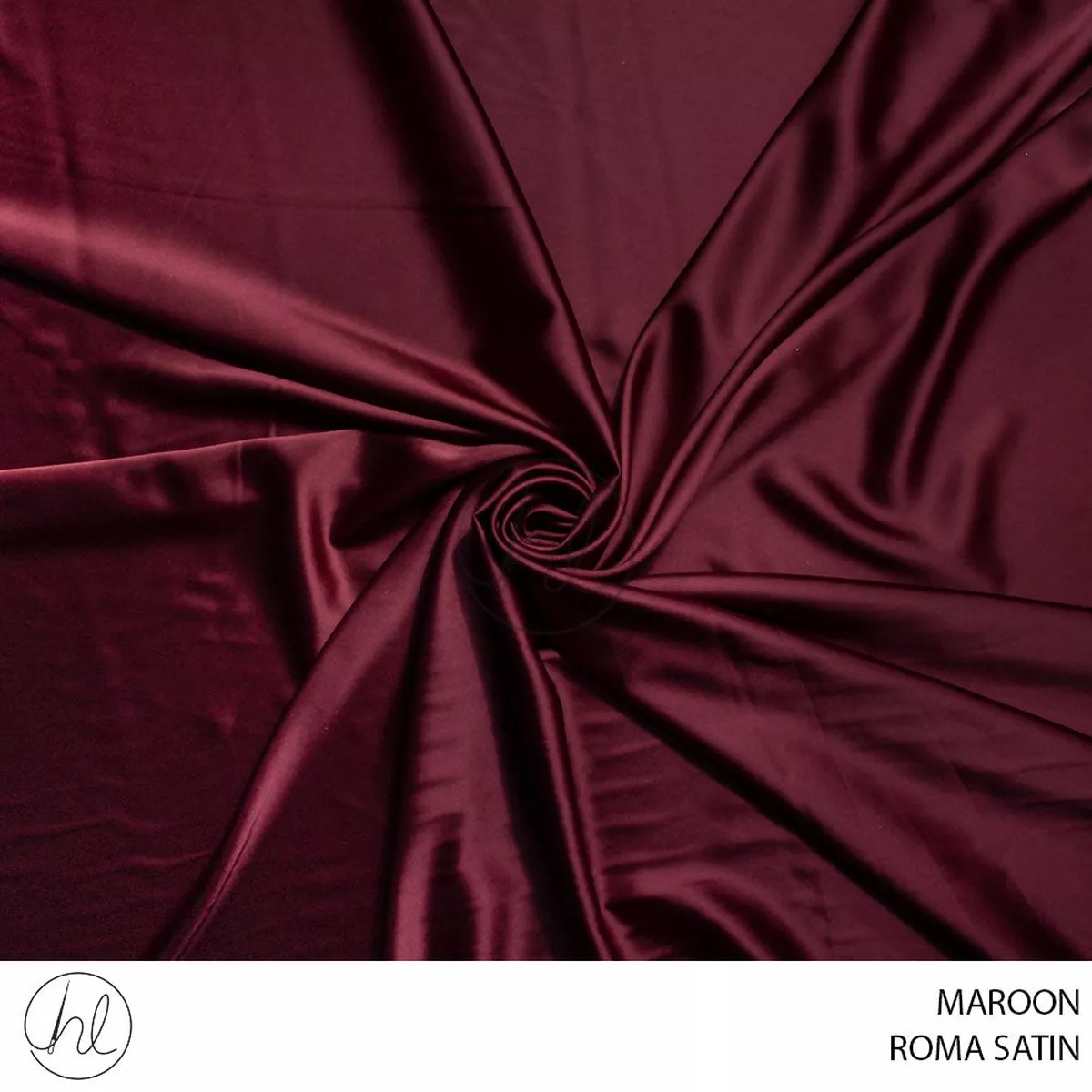 ROMA SATIN 781 MAROON 150CM PER M