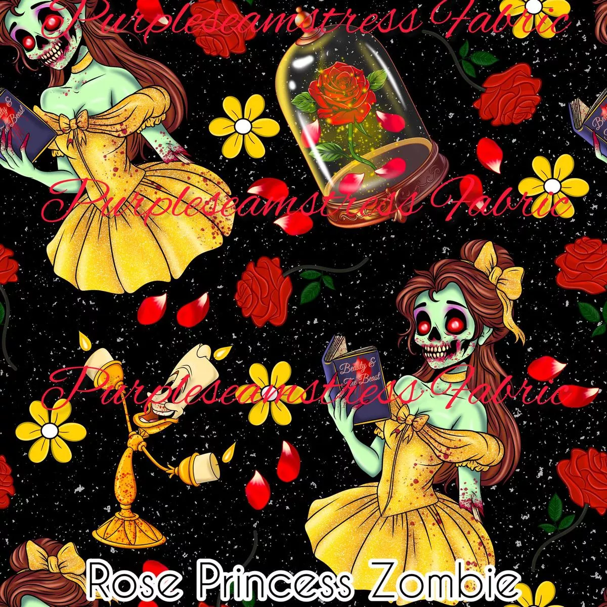 Rose Princess ZombiesFabric