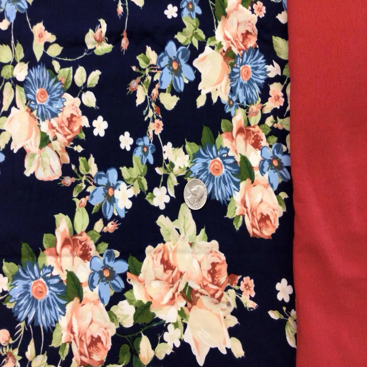 Roses & Flowers on Navy Bundle R…