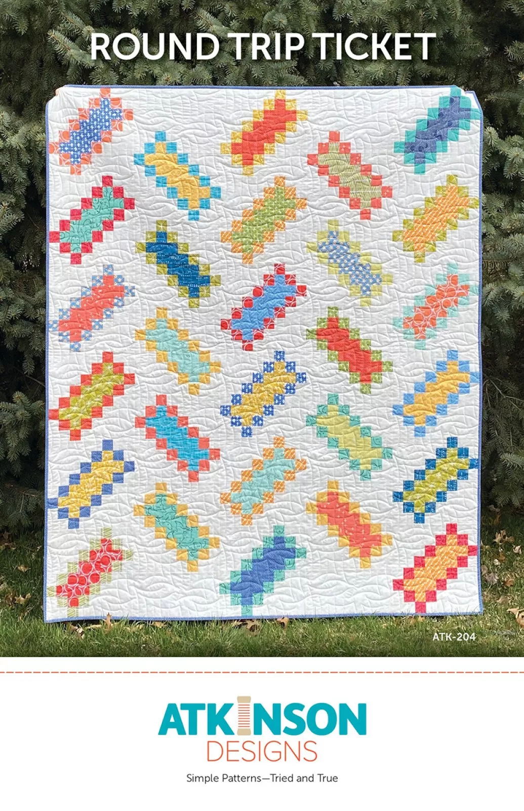 Round Trip Ticket Quilt Pattern