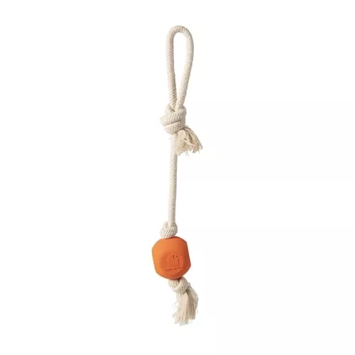 Rubber Ball Dog Pull