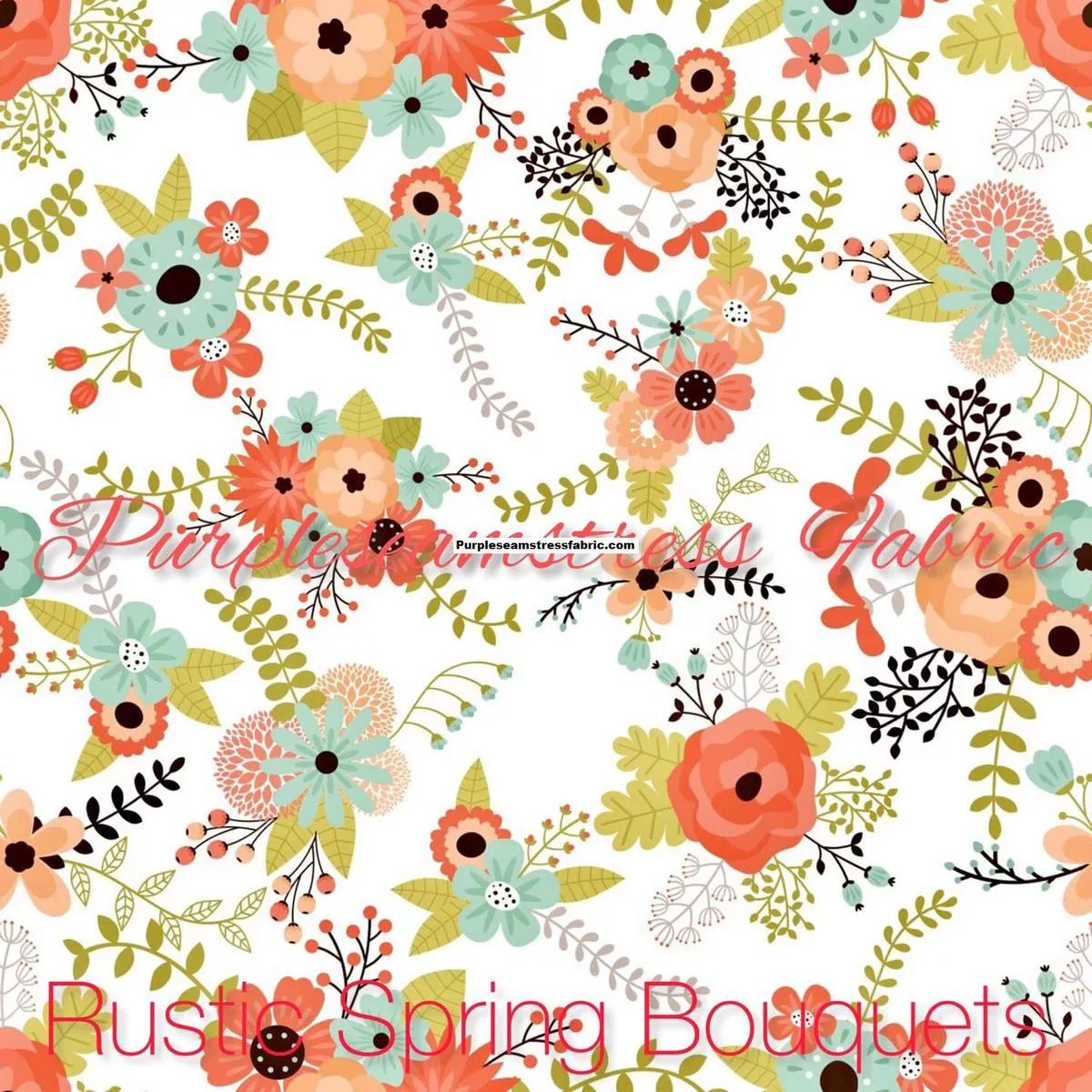 Rustic Spring BouquetsFabric