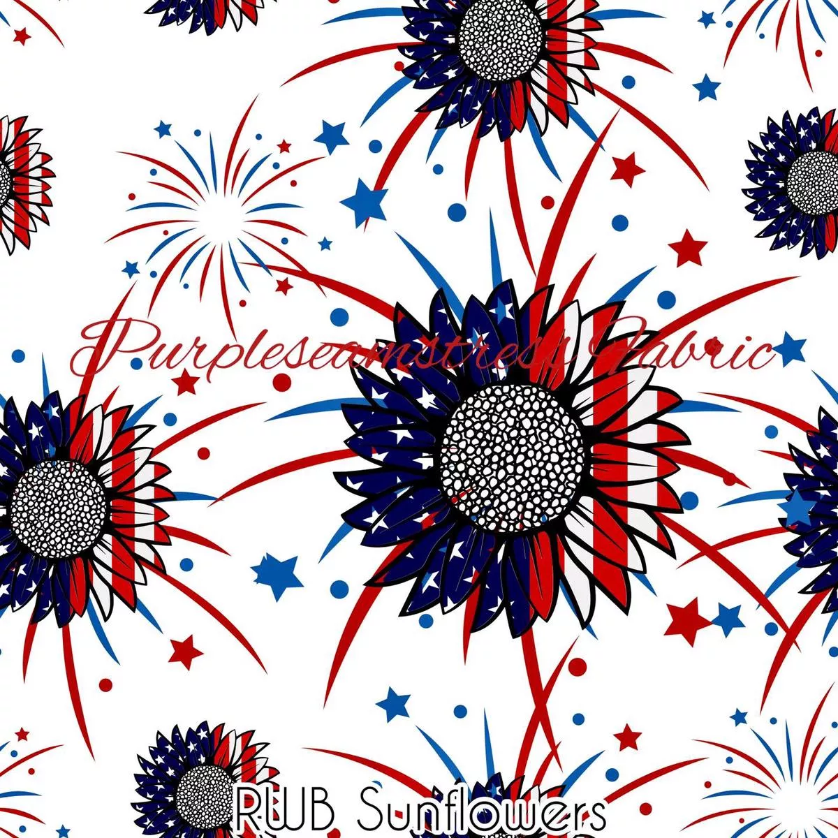 RWB SunflowersFabric
