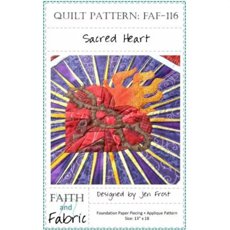 Sacred Heart Quilt Pattern