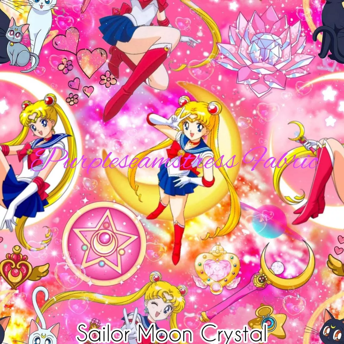 Sailor Moon CrystalFabric