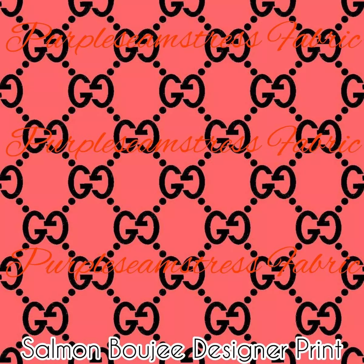 Salmon Boujee Designer PrintFab…